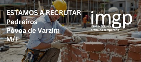 Pedreiros (M/F) - P&oacute;voa de Varzim